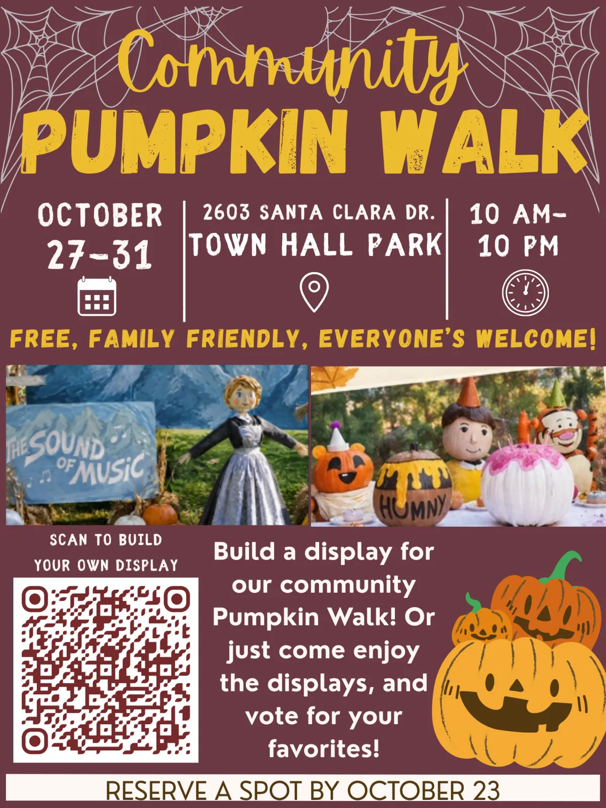 Santa Clara Community Pumpkin Walk